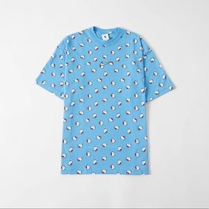 Nike x Hello Kitty Air T-Shirt Blue DR5519-412 NEW